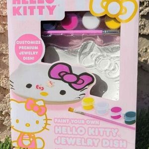 Hello Kitty Jewelry Dish - Ceramic Trinket Tray - Ring Dish - Jewelry Tray Gifts